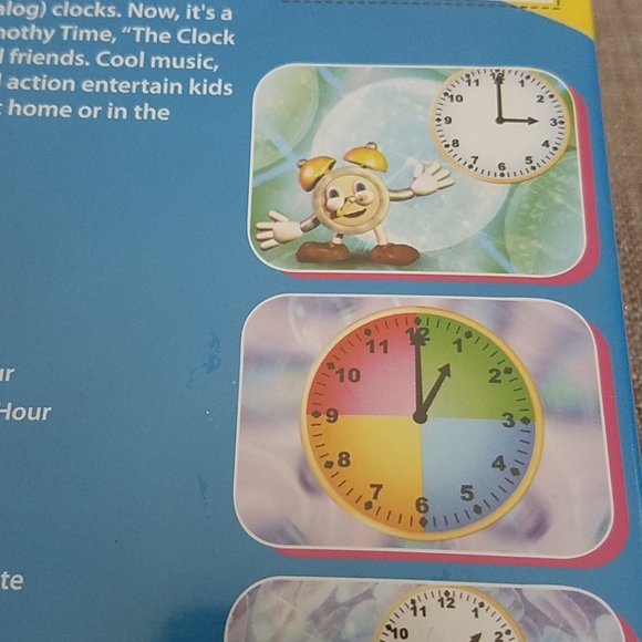 New Rock N Learn Telling Time DVD - Picture 9 of 9